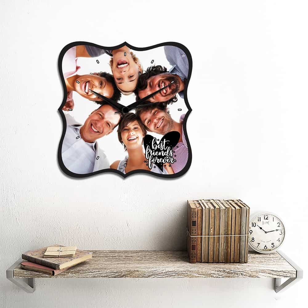 Personalized/Customized Friends Wall Clock