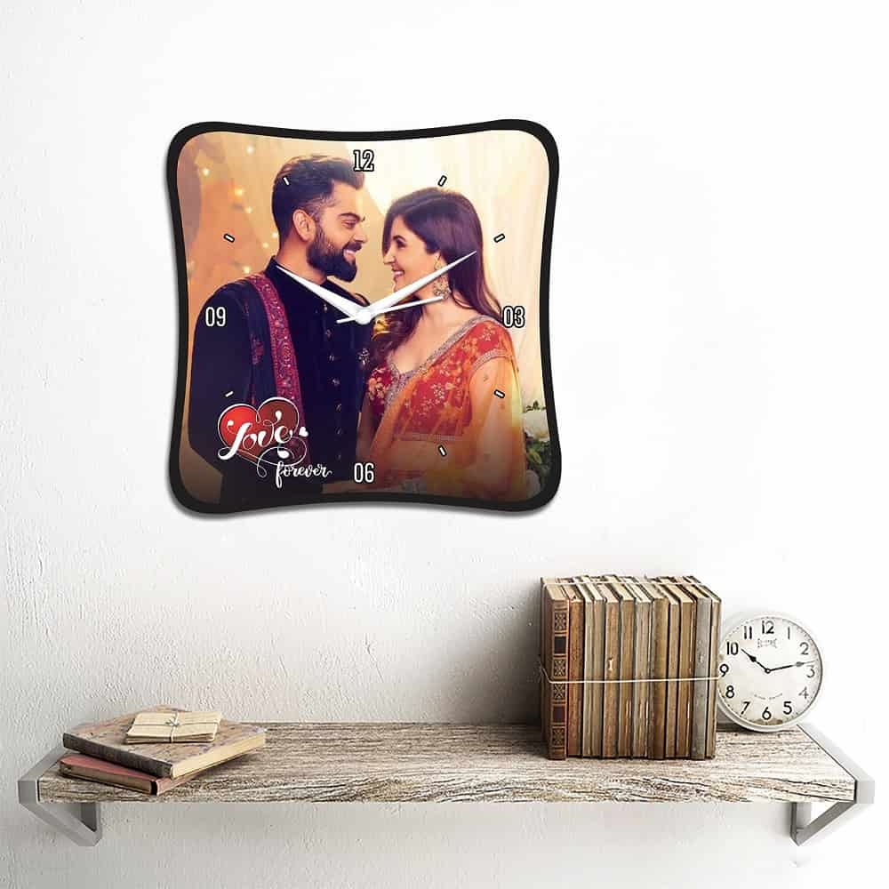 Personalized/Customized Couple Wall Clock