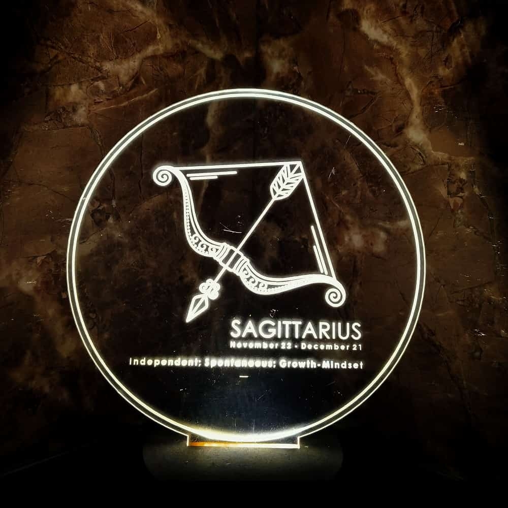 3D LED Sun Sign Lamp For All Occasions