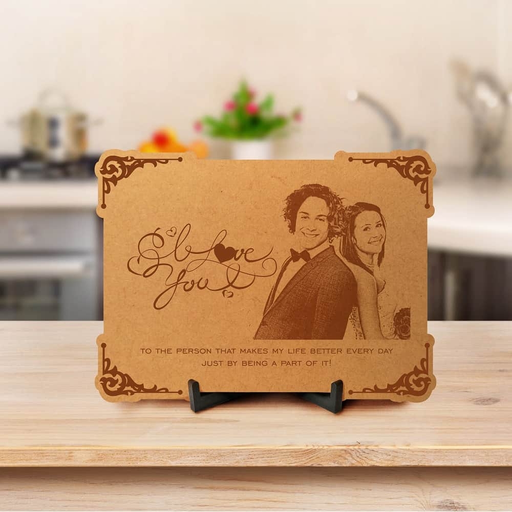 Personalized Love Engraved Photo Frame 1