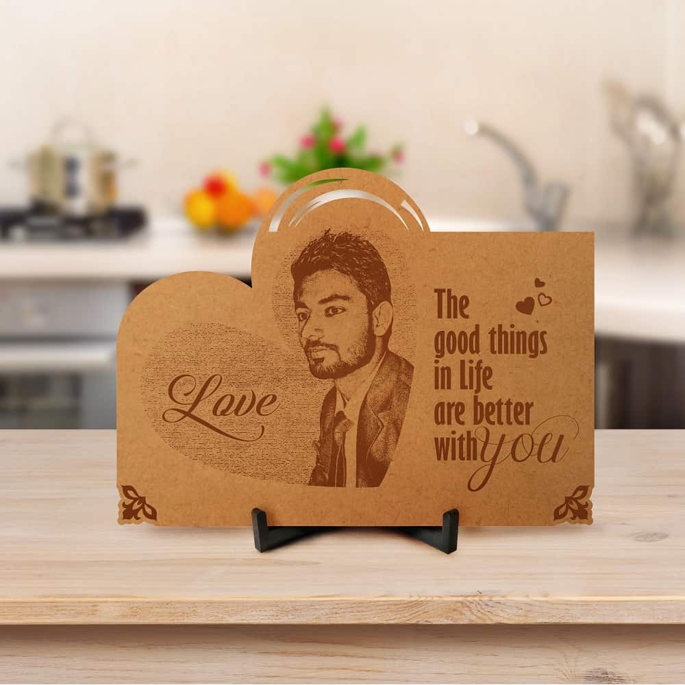 Personalized Love Engraved Photo Frame 2