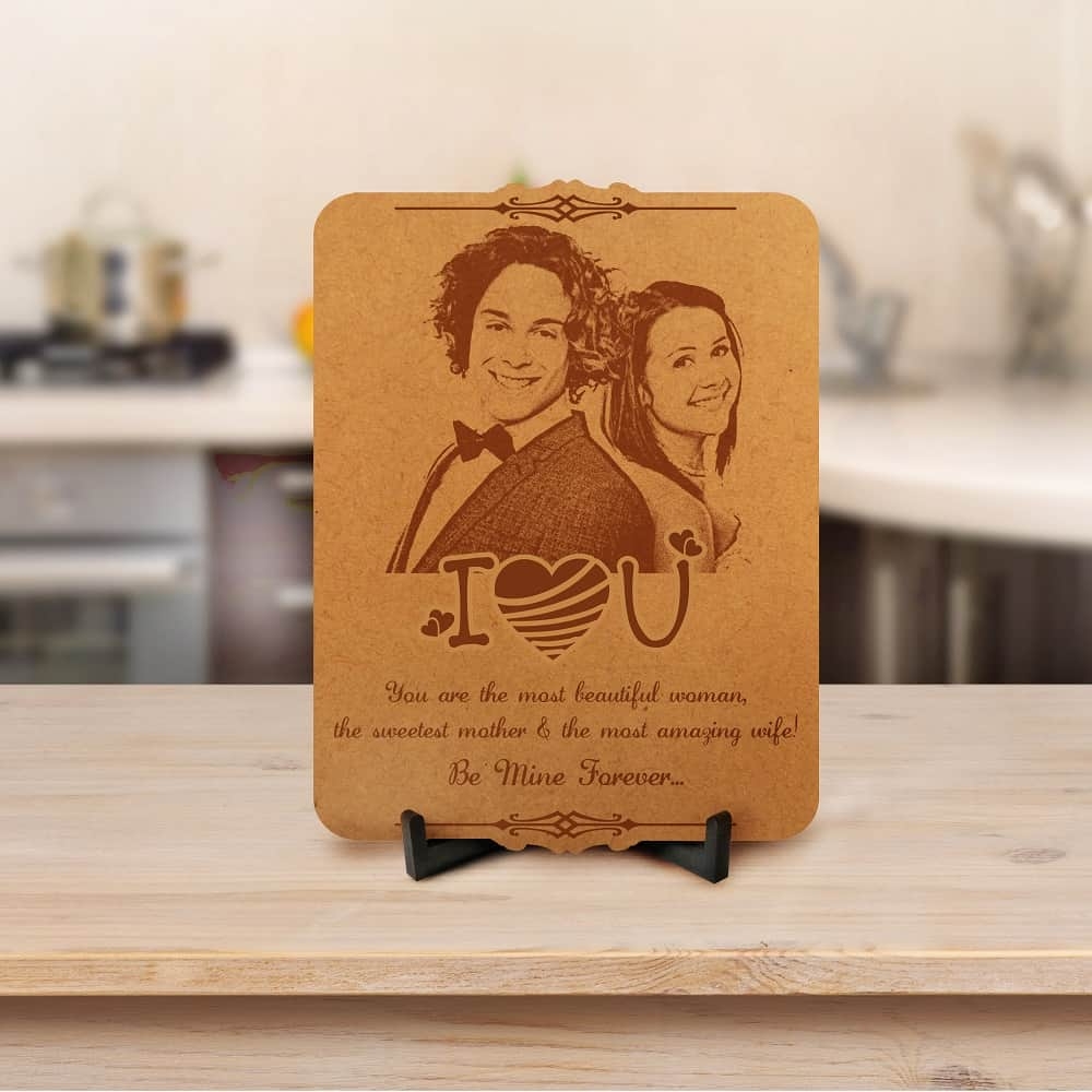 Personalized Love Engraved Photo Frame 3