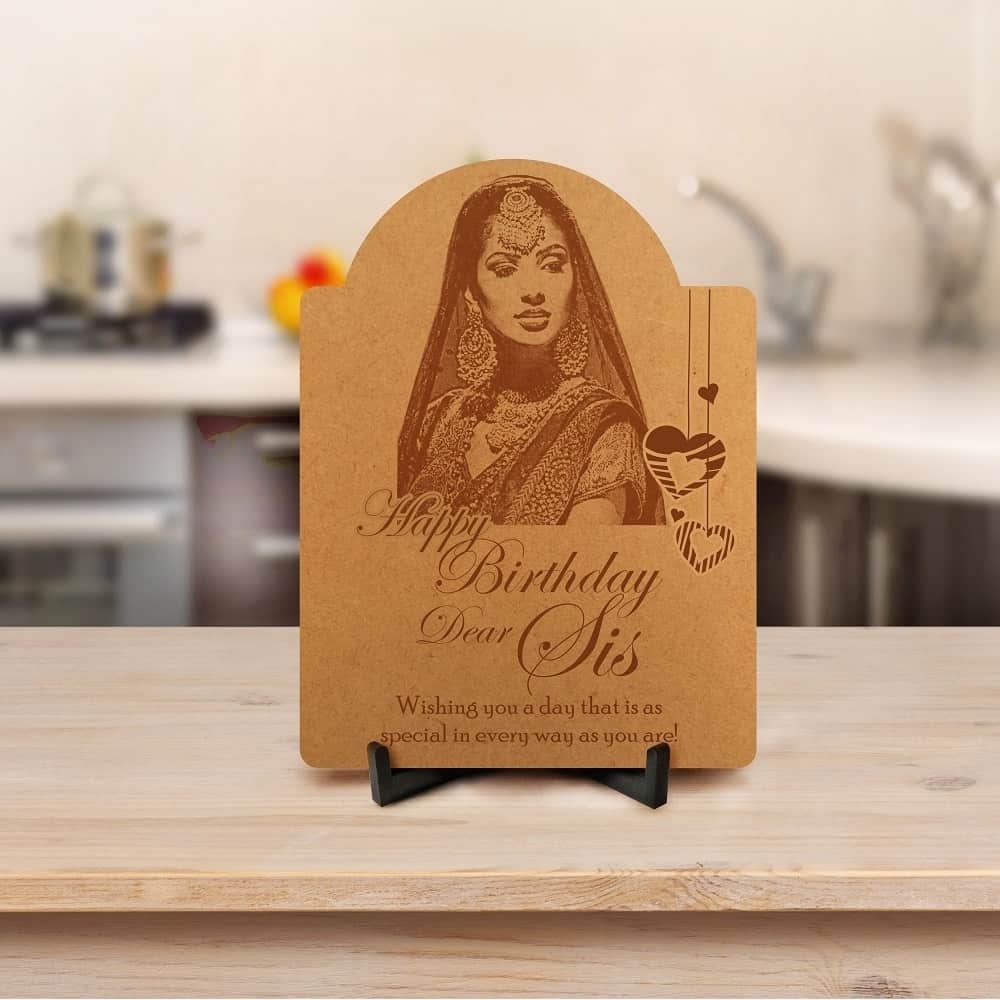 Personalized Birthday Engraved Photo Frame 4