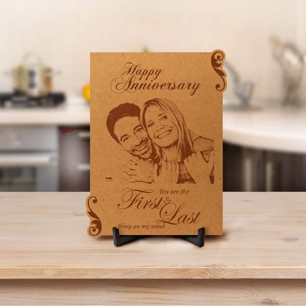 Personalized Anniversary Engraved Photo Frame 2