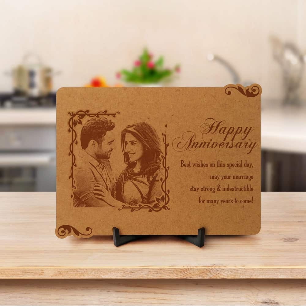 Personalized Anniversary Engraved Photo Frame 3