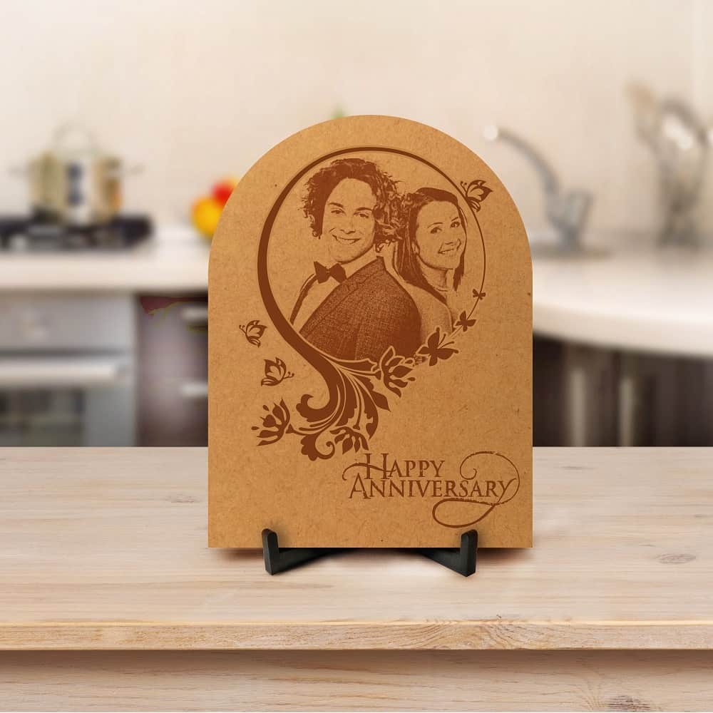 Personalized Anniversary Engraved Photo Frame 4