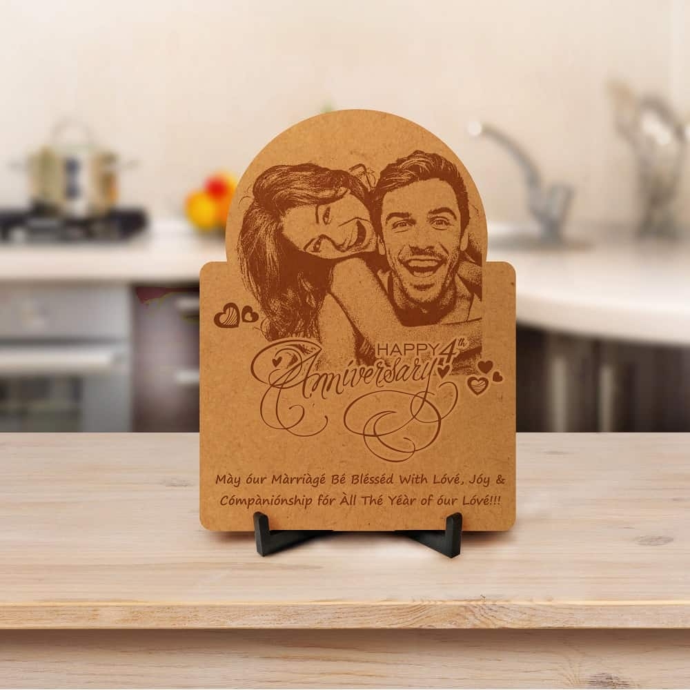 Personalized Anniversary Engraved Photo Frame 5