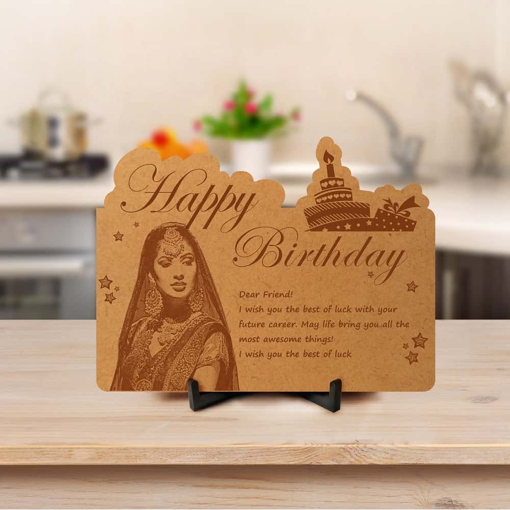 Personalized Birthday Engraved Photo Frame 6