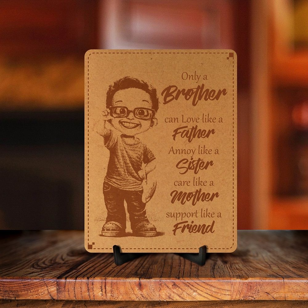 Only A Brother Engraved Photo Frame