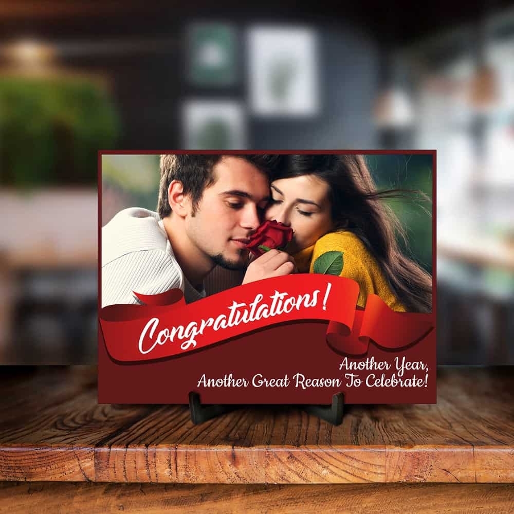 Personalized Another Year Printed Photo Frame