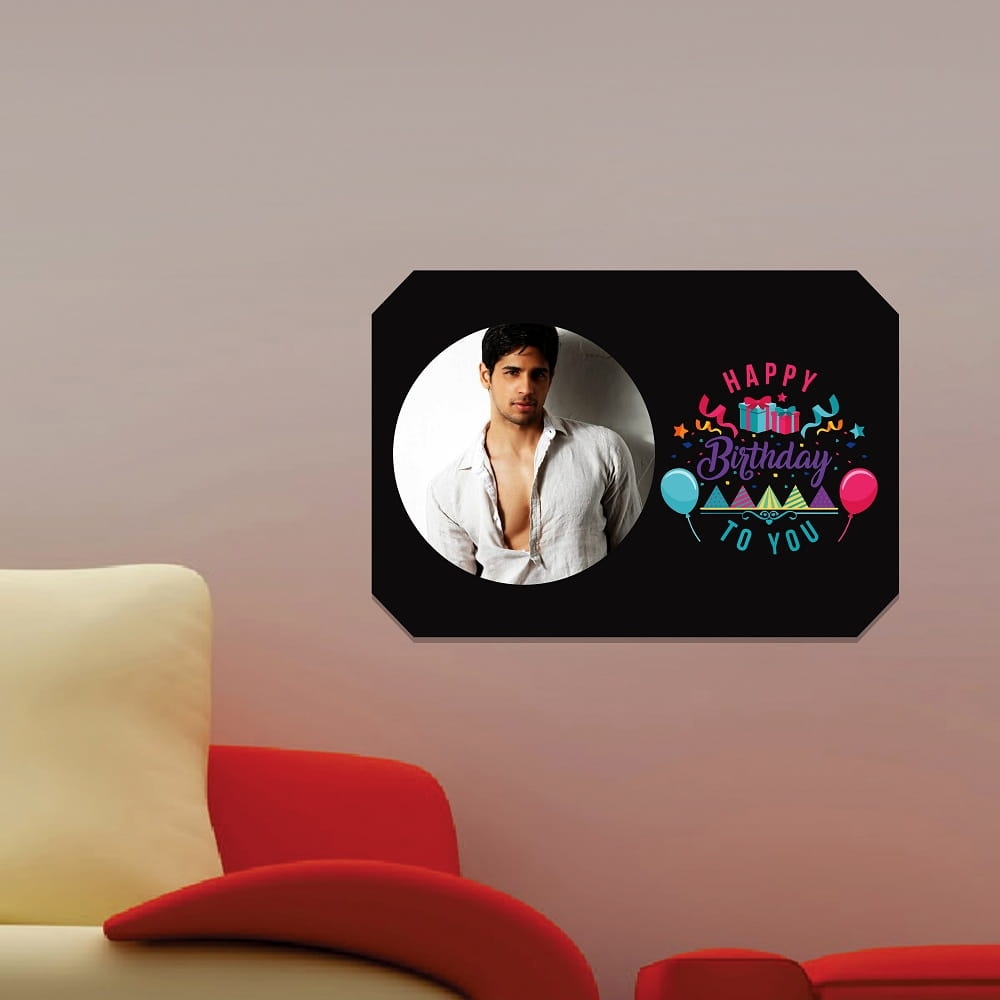 Personalized Birthday Printed Photo Frame Style 2