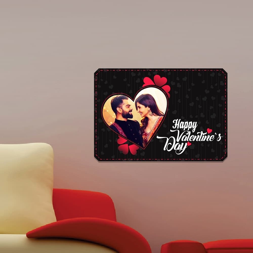 Personalized Valentine Day Printed Photo Frame