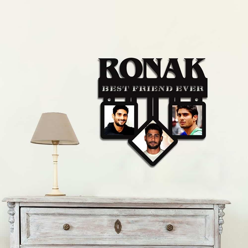 Personalized Best Friend Ever Multi Pic Photo Frame