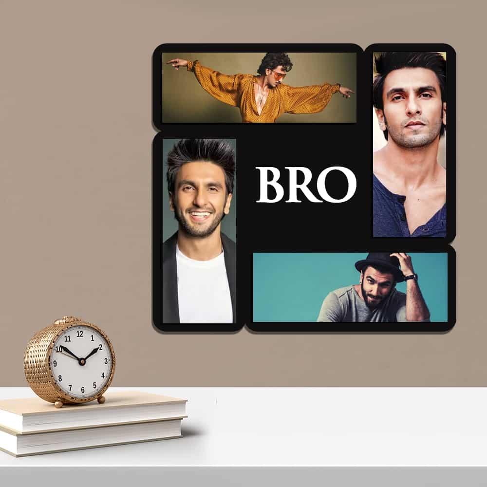 Personalized Multi Pic Bro Photo Frame