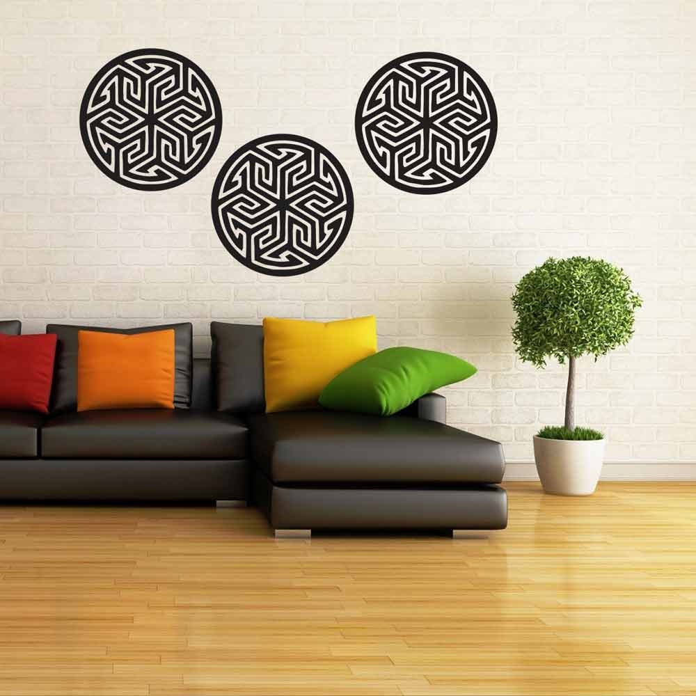 Classic Gothic Style-I Wall Panel Set of 3 Panels