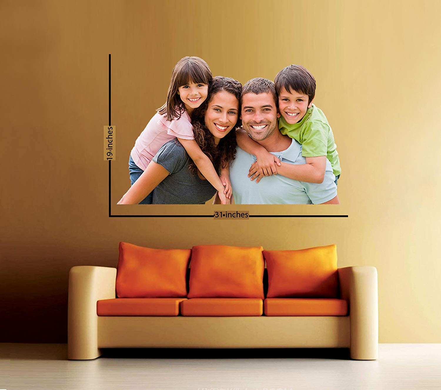 Personalized Wall Sticker Medium