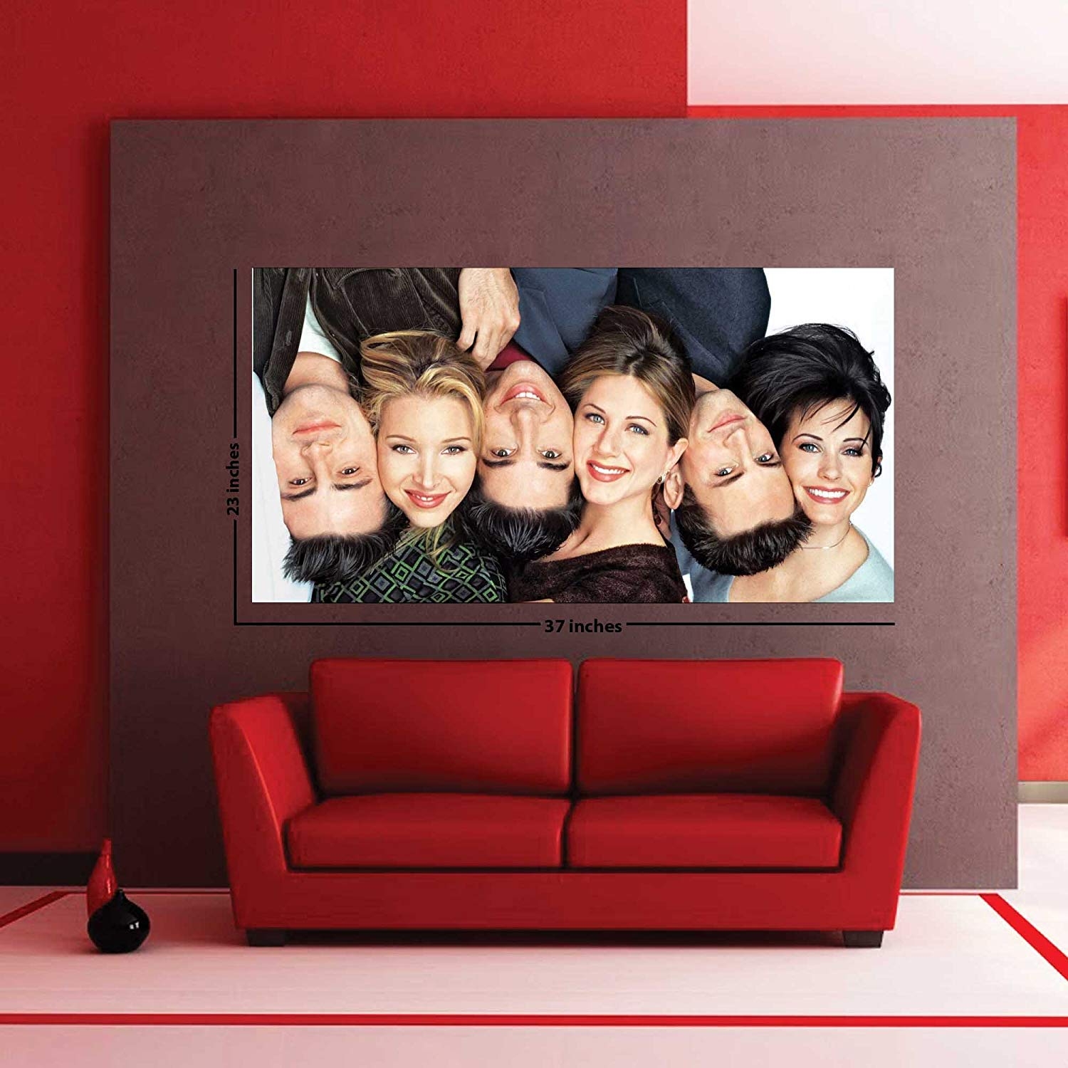 Personalized Wall Sticker Large 48x48 inch